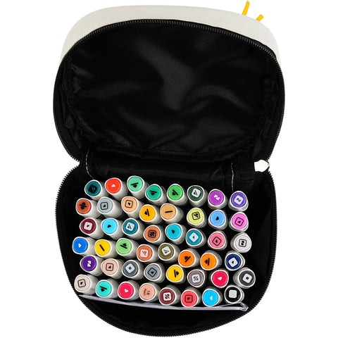 Marcador Colorir Duplo+Bolsa+20 F Color 48 Unidades