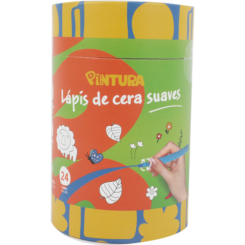 Lápis De Seda Box 24 Unidades