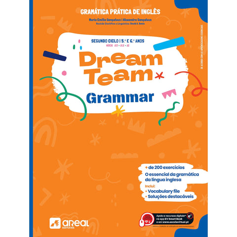 Dream Team Grammar - Inglês - 5.º E 6.º Anos - Gramática Prática De Inglês de Maria Emília Gonçalves