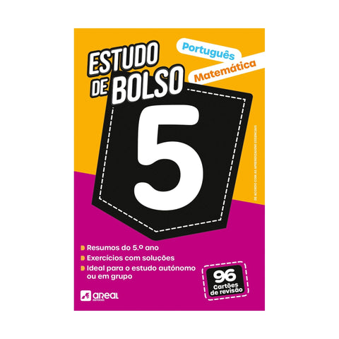 Estudo De Bolso: Português E Matemática - 5.º Ano de Areal Editores