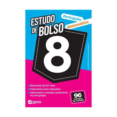 Estudo De Bolso: Português E Matemática - 8.º Ano de Areal Editores