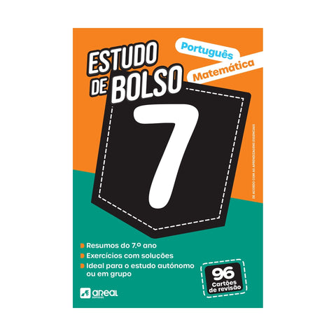 Estudo De Bolso: Português E Matemática - 7.º Ano de Areal Editores