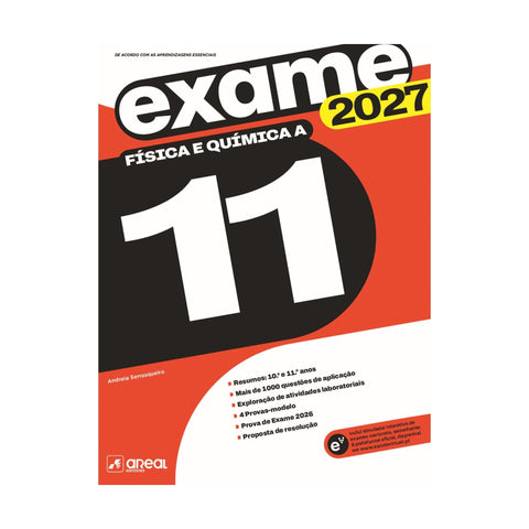 Preparar O Exame Nacional 2027 - Física E Química A - 10.º/11.º Anos de Livro
