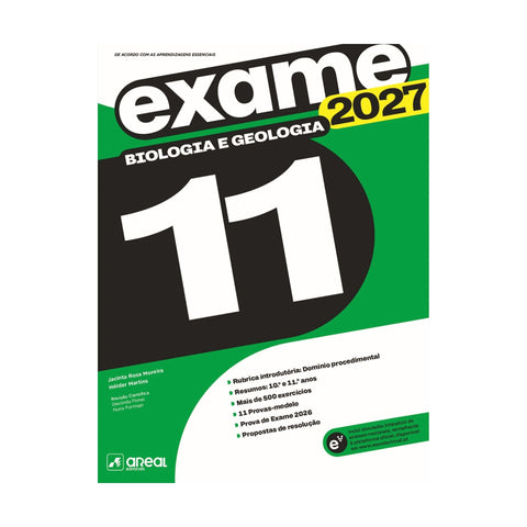 Preparar O Exame Nacional 2027-Biologia E Geologia- 11.º Ano de Livro