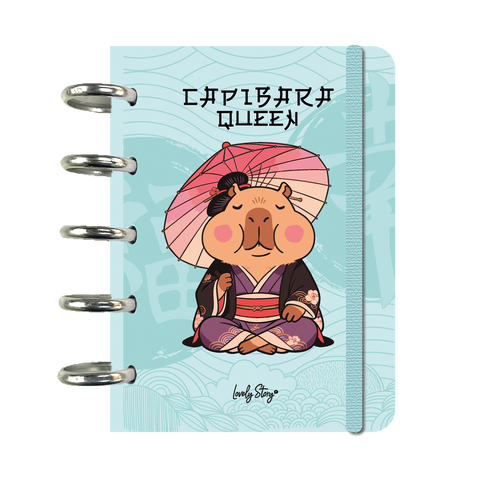 Caderno Discos A6 - Capivara Japan