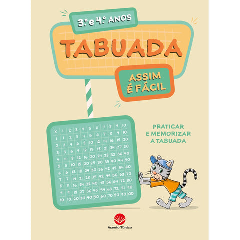 Tabuada - Assim É Fácil 3º E 4º Anos de Carlos Letra