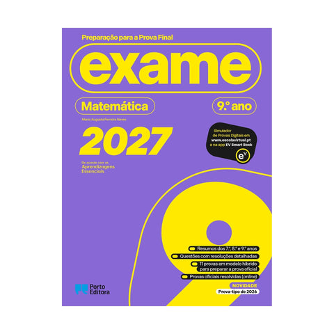 Preparar O Exame Nacional 2027 - Matemática A - 12.º Ano de Areal Edkitores