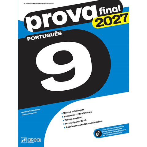 Preparar A Prova Final 2027 - Matemática - 9.º Ano de Areal Editores