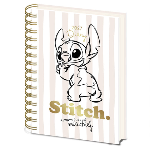 Agenda Diária 2027 M - Stitch