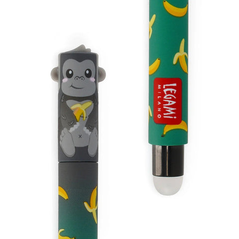 Caneta de Apagar Gorila Legami – Tinta Preta