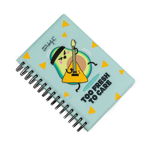 Caderno Formato A5 Com Squishy - Abacate