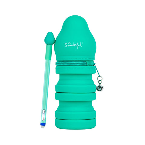 Estojo Silicone Com Bo-Bo - Abacate