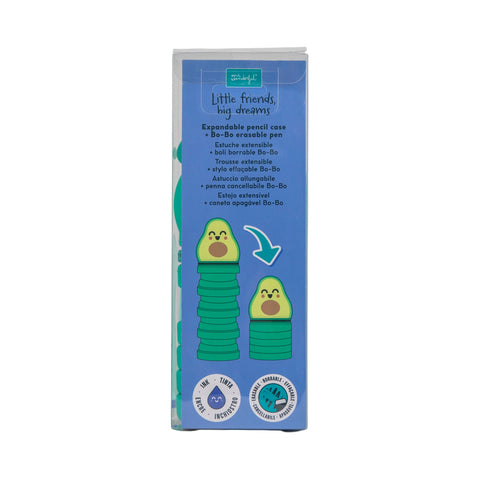 Estojo Silicone Com Bo-Bo - Abacate