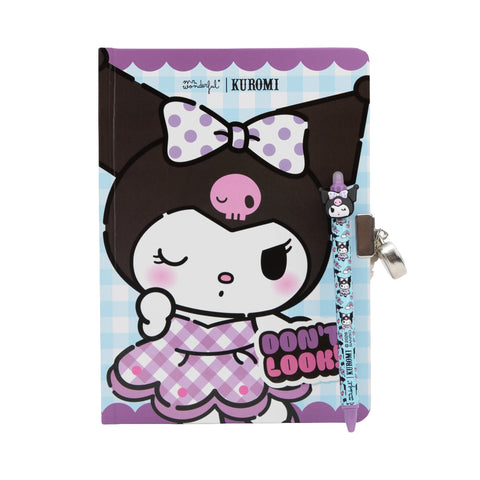 Diário Secreto Com Caneta - Kuromi