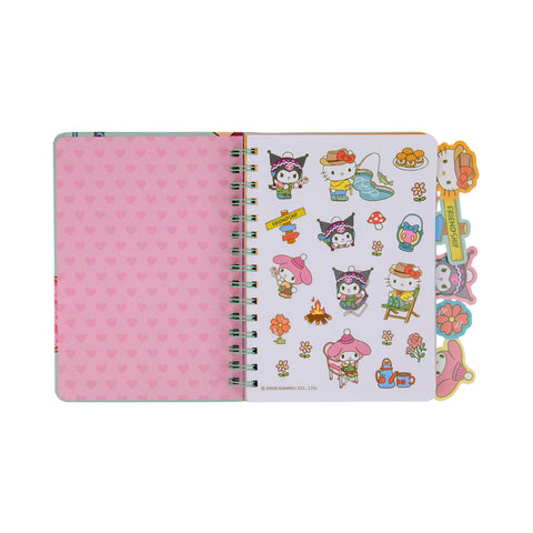 Caderno Formato A5 Com Separadores - Hello Kitty