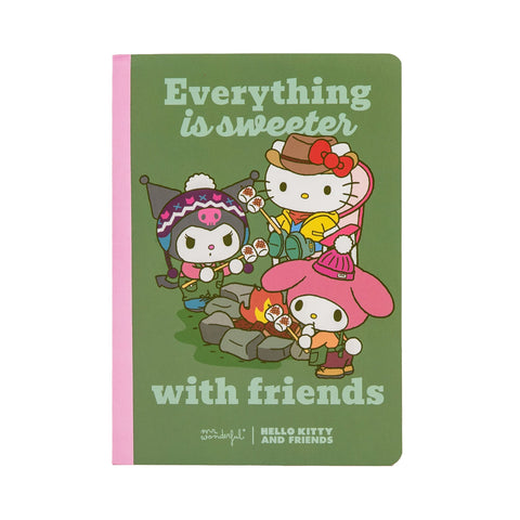 Caderno Formato A5 - Hello Kitty & Friends