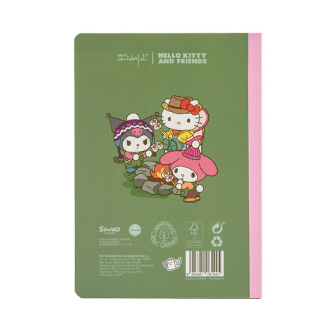 Caderno Formato A5 - Hello Kitty & Friends