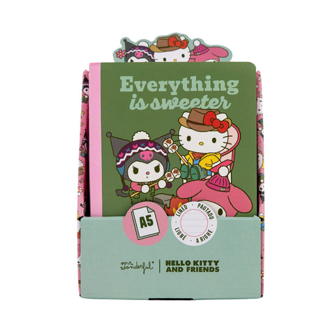 Caderno Formato A5 - Hello Kitty & Friends