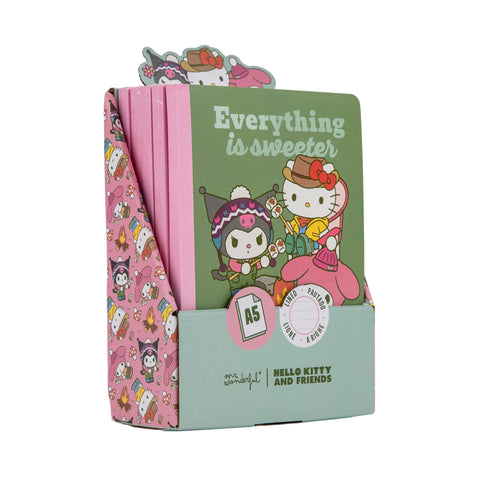 Caderno Formato A5 - Hello Kitty & Friends