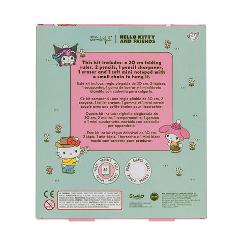 Conjunto Papelaria - Hello Kitty & Friends