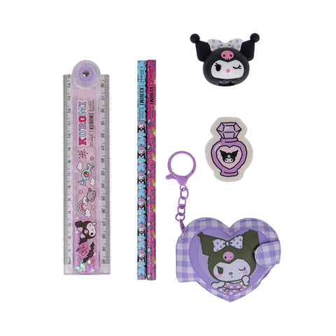 Conjunto Papelaria - Kuromi