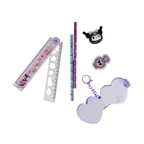 Conjunto Papelaria - Kuromi
