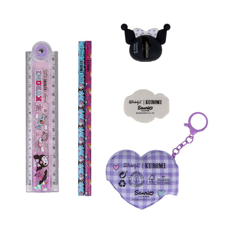 Conjunto Papelaria - Kuromi