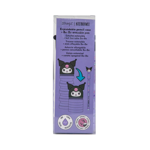 Estojo Silicone Com Bo-Bo - Kuromi