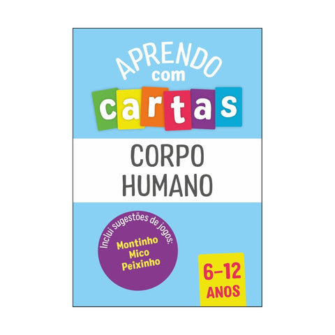 Aprendo Com Cartas: Corpo Humano 6-12 Anos de Jogo