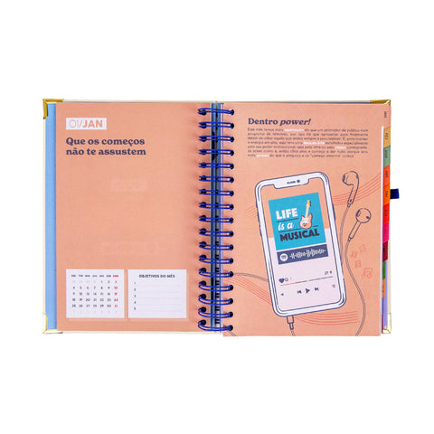 Agenda Diária 2027 M -Eu Acredito