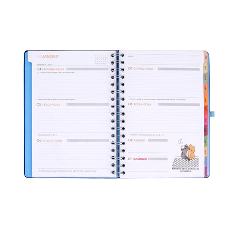 Agenda Semanal 2027 M - Está Na Moda