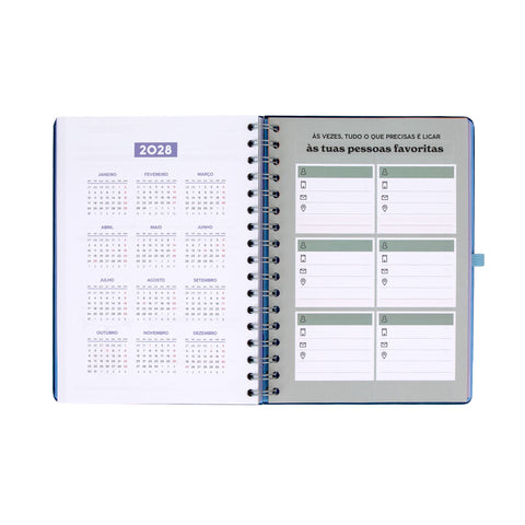 Agenda Semanal 2027 M - Está Na Moda