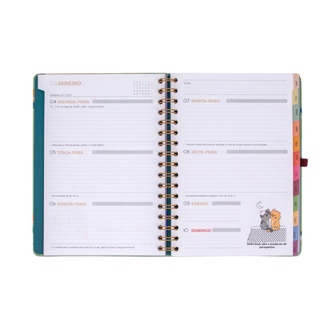 Agenda Semanal 2027 M - Objetivo Semana