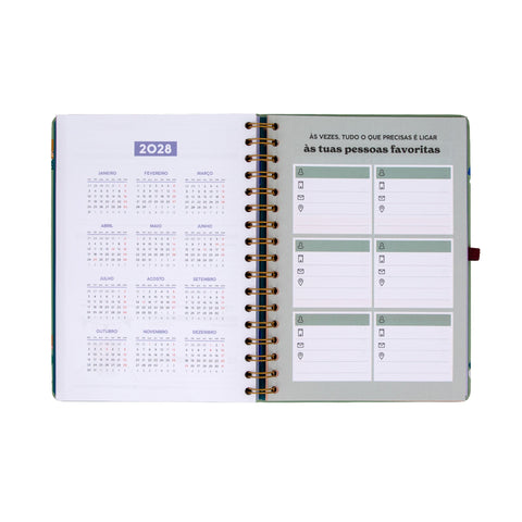 Agenda Semanal 2027 M - Objetivo Semana