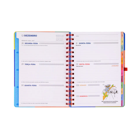 Agenda Semanal 2027 M - Planos Random
