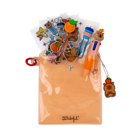 Conjunto Decoração Agenda - Capivara