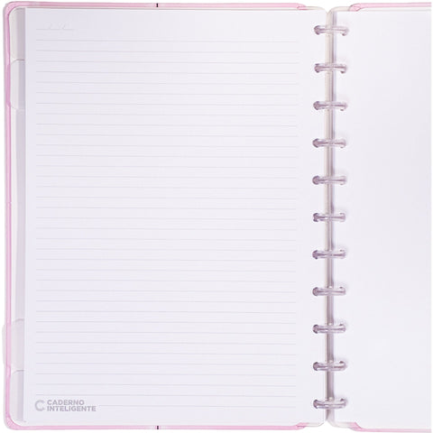 Caderno Inteligente Grande Pink Cooler