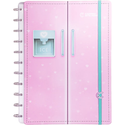 Caderno Inteligente Grande Pink Cooler