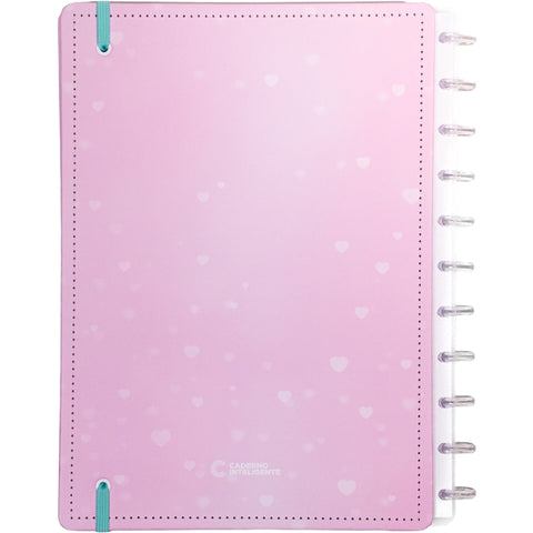 Caderno Inteligente Grande Pink Cooler