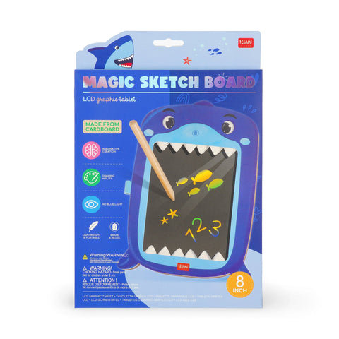 Quadro Mágico Para Desenho - Tubarão