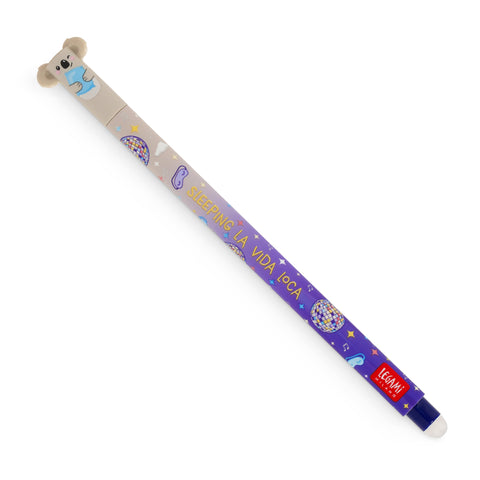 Caneta Apagar Koala - Cor Azul