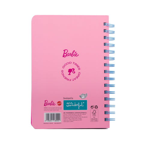 Caderno Formato A5 Squishy - Barbie