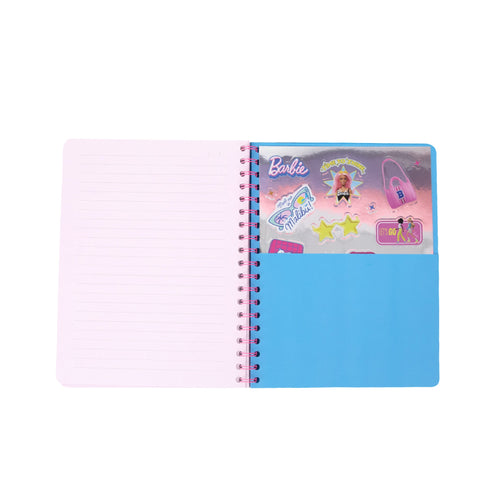 Caderno Formato A5 Espiral - Barbie
