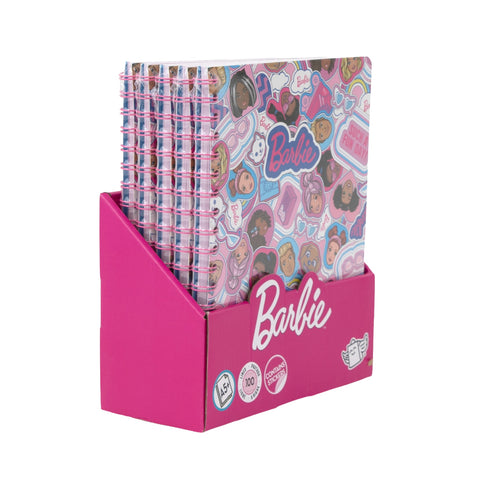 Caderno Formato A5 Espiral - Barbie