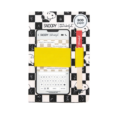 Caderno Formato A5 Com Suporte - Snoopy