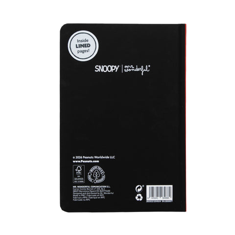Caderno Formato A5 Com Suporte - Snoopy