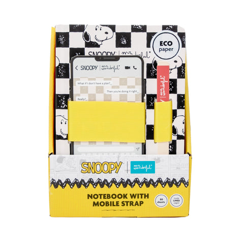 Caderno Formato A5 Com Suporte - Snoopy