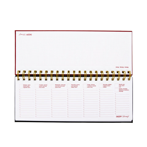 Planner - Snoopy