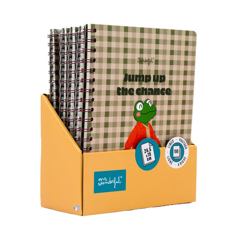 Caderno Formato A5 - Froggy