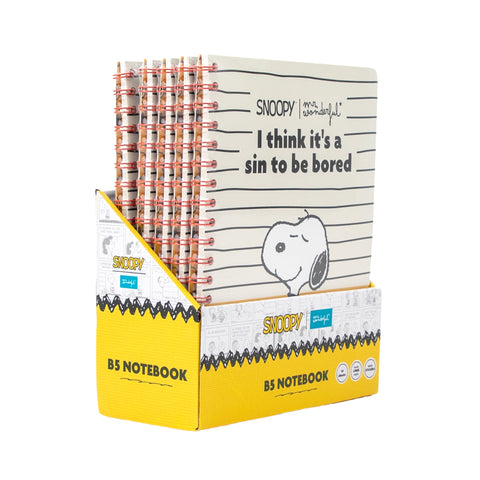 Caderno Formato A5 - Snoopy